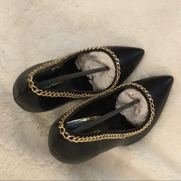 5/25% off - Black pumps heels stilettos shoes - Picture 2 of 3